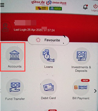 union bank of India check balance
