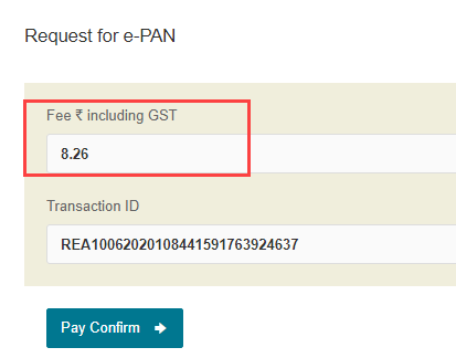 download Pan card PDF