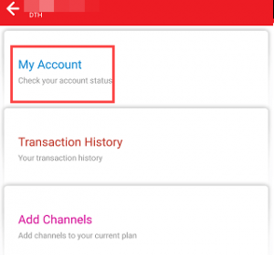 how to change my airtel dth mobile number