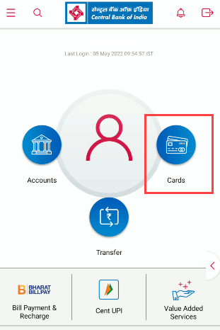 Apply Central Bank of india debit card