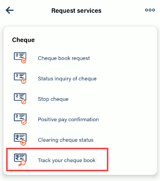 Bank of Baroda Cheque Book tracking delivery status