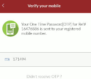 Indusind mobile banking check debit card details