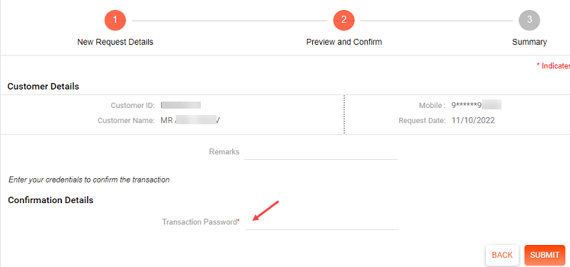 Bank of Baroda activation key