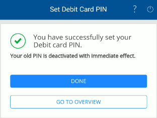 HDFC ATM PIN generation