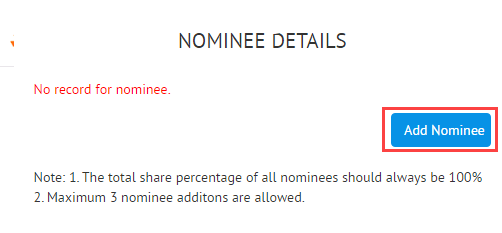 Add nominee Angel One Demat account online
