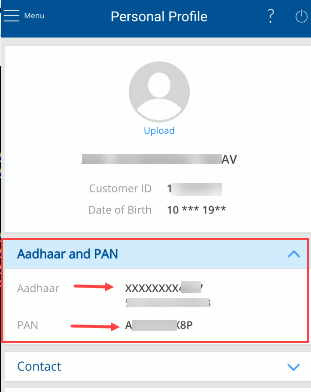 check hdfc link pan and aadhaar