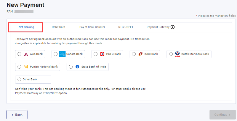 Pay 1000 penalty link pan aadhaar