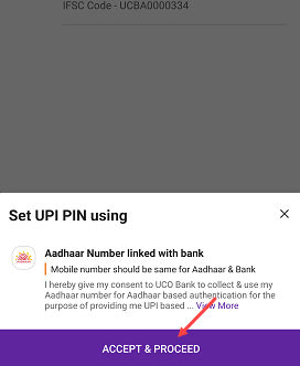 Set UPI PIN Without Debit Card in PhonePe
