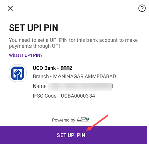 Set UPI PIN Without Debit Card in PhonePE