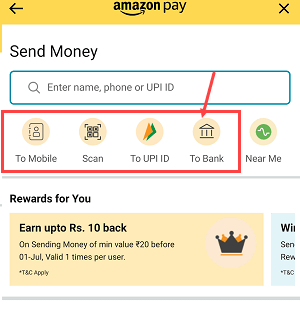 Transfer Amazon Pay Balance to Bank Account