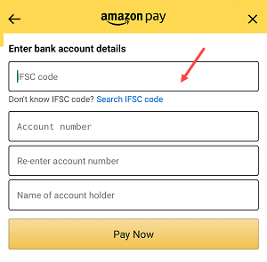 Transfer Amazon Pay Balance to Bank Account