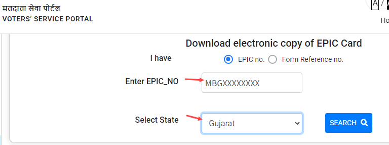 download your Voter ID card online