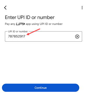 Transfer Money to any UPI App Linked Bank Account using UPI Number on Google Pay