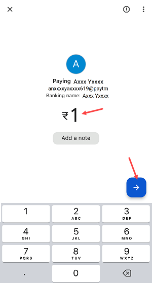 Transfer Money to any UPI App Linked Bank Account using UPI Number on Google Pay