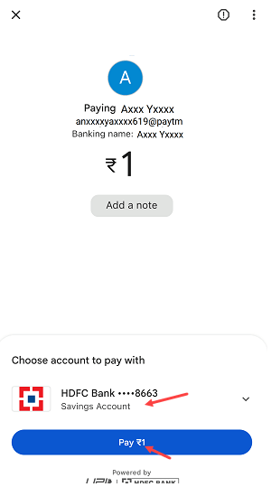Transfer Money to any UPI App Linked Bank Account using UPI Number on Google Pay