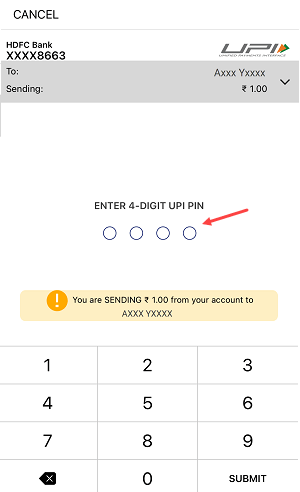 Transfer Money to any UPI App Linked Bank Account using UPI Number on Google Pay