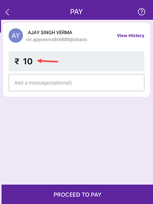 Create Google Pay Personalized QR Code for a specific amount