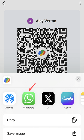 Create Google Pay Personalized QR Code for a specific amount
