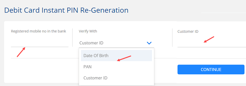HDFC Debit Card PIN Generation Online Through Insta ATM PIN
