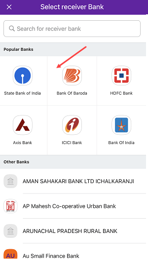 Send Money on Phonepe Using a Bank Account Number