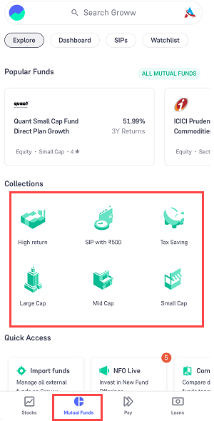 how to start a mutual fund SIP on Groww