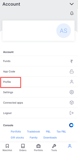 Add New Bank Account in Zerodha