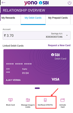 SBI ATM PIN Generation on Mobile With YONO SBI Application