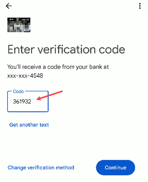 Add Debit/Credit Card Google Pay