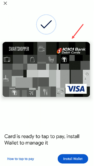 Add Debit/Credit Card Google Pay