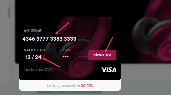 View your Axis Credit Card Number, CVV and Expiry on Mobile
