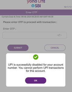 how to unblock upi id in google pay sbi