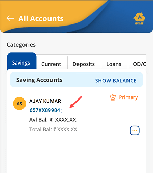 Download the Indian Bank Account Three Month Statement