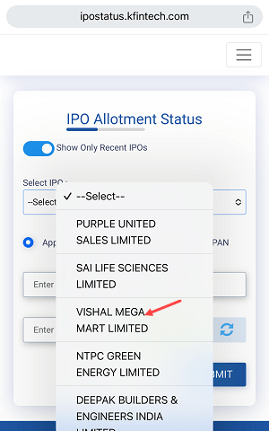 Check IPO Allotment Status on Groww